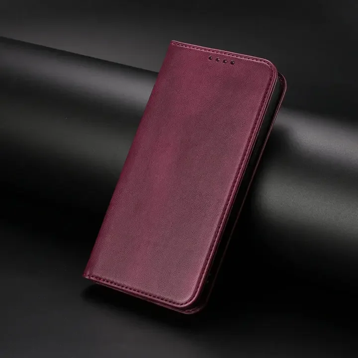 Premium RFID Leather Wallet with Magnetic Cover