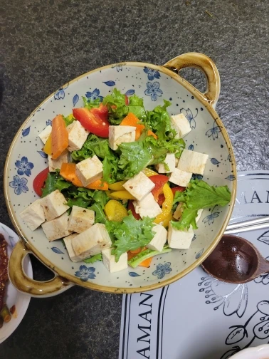 Saladier Design Bleu