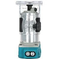 Brushless Electric Trimmer 5 Speed Adjustable Cordless Compact Wood Router Woodworking Engraving Slotting for Makita 18V Battery 2