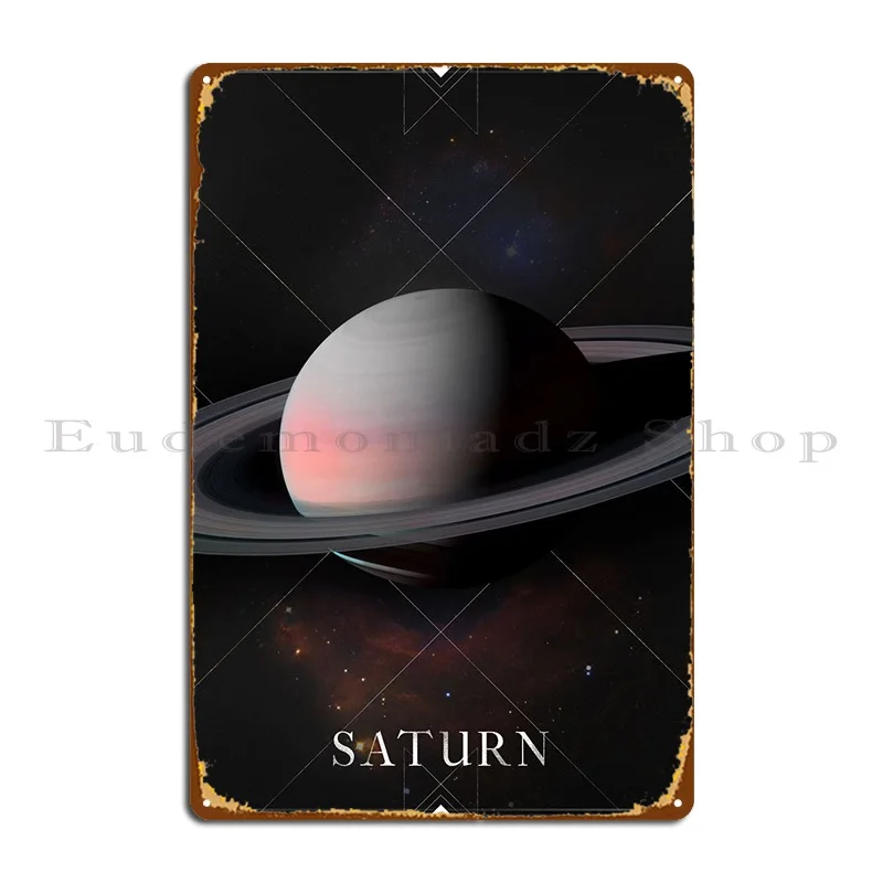

Saturn Metal Signs Printing Decoration Decoration Cinema Create Tin Sign Poster