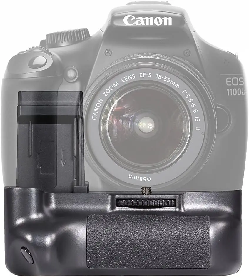 

Neewer® Vertical Battery Grip with 2 Pieces LP-E10 Battery Replacement for Canon EOS 1100D / 1200D / 1300D/ Rebel T3 / T5 / T6
