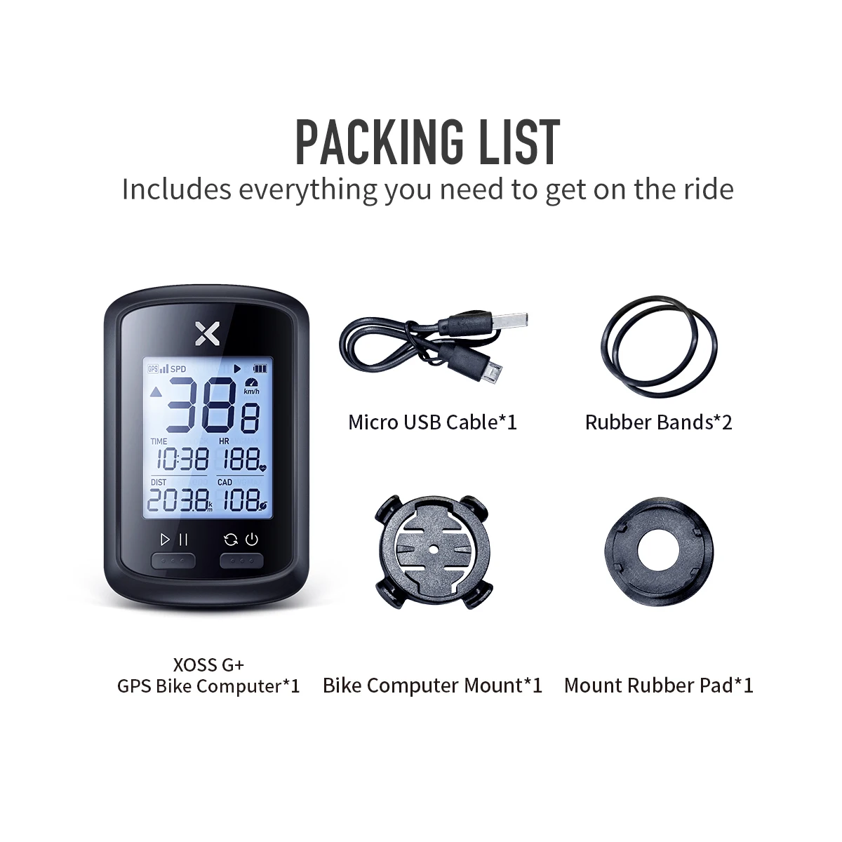 Xoss g outlet cycling computer