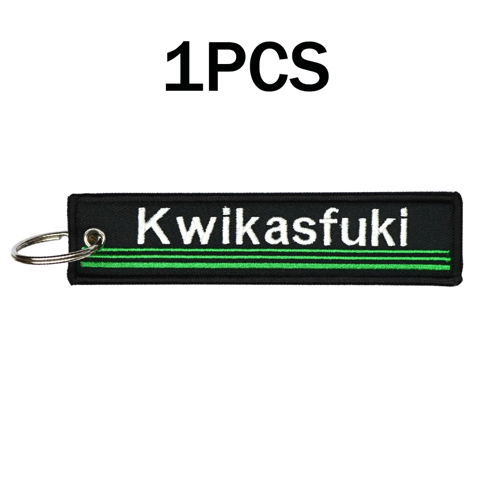 アクセサリー Ukey JDM Key Ring Kawasexy/SUZUKEY LOGO Embroidery Key Chain For