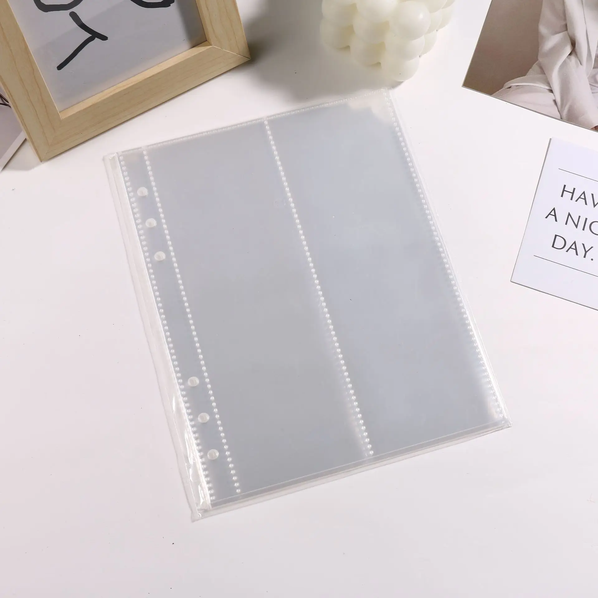 Colorful PU Leather Binder for Photocards and Planners