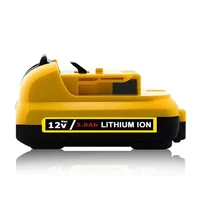 Replacement for Dewalt DCB120 Lithium-ion Batteries 12V 3Ah Battery DCB124 DCB121 DCB123 DCB127 DCD710 Power Tools Battery 2
