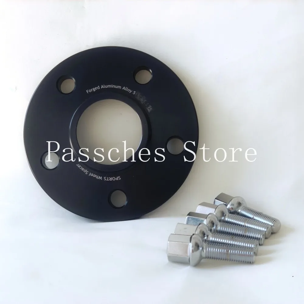 2개 12mm 휠 스페이서 + 엑스트라 롱 러그 볼트 PCD 5x120 CB 72.56mm M12x1.5 콘/볼 시트