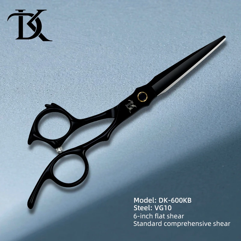 DK 전문 미용사들은 가위를 사용하고, 미용실에서는 가위, 헤어 커팅 나이프, 헤어 커팅 가위를 사용합니다.