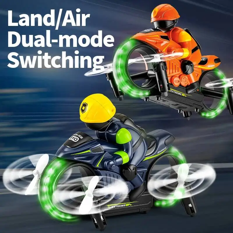 JJRCH141 Auto Telecomandata 2-in-1, Aeromobile Telecomandato, Rotazione a 360 Gradi, Modalità Headless, Aereo Elettrico per Bambini - Image 3