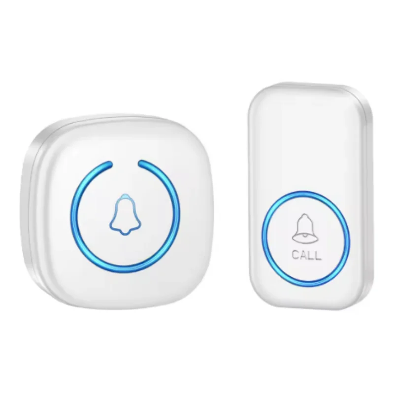 Smart Wireless Doorbell 300M Long-Distance 60 Custom Melodies US/EU/UK Plug Welcome For Home