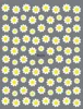 Nail Art Flower Daisy Embossed Stickers Nail Sliders Simple Floral Design Elegant Self Adhesive Nail Art Decals Decoration 4