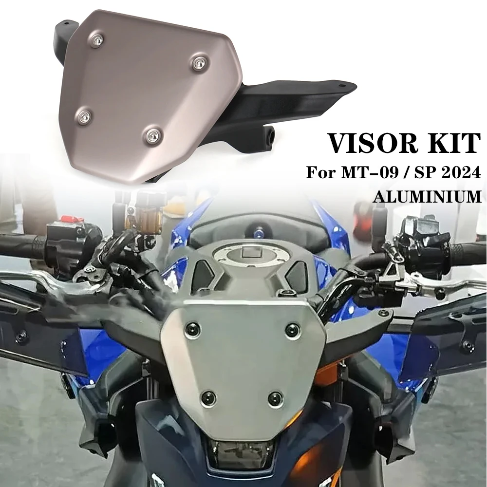 NEW Motorcycle Windshield Wind Deflector Fairing For - View #7