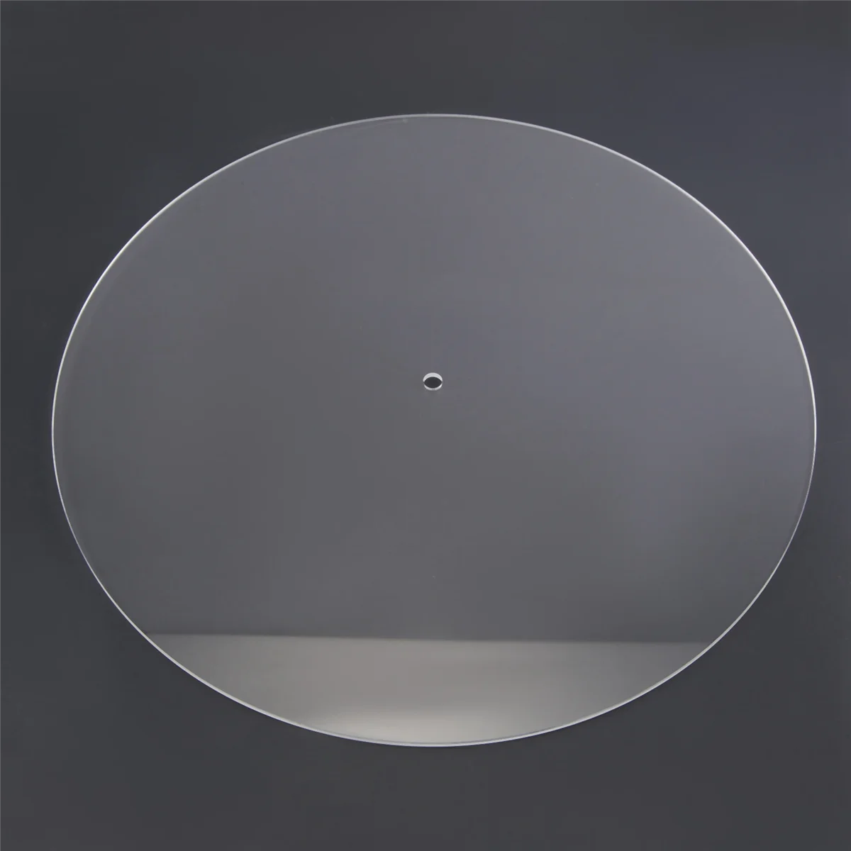 300mm X 3mm Acrylic Slip Mat for Phonograph Turntable Vinyl Anti-Static Practical Disc Player LP Mat Vinyl Record