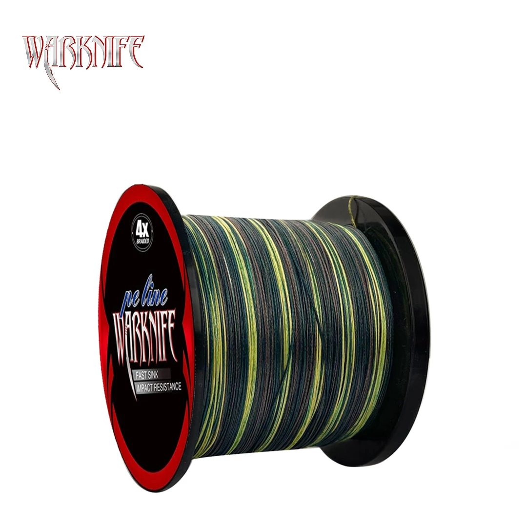 Warknife Super Power Best Braided Line Fishing Line 8 Strands, 4