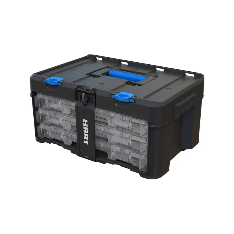 

Hart Stack System 3 Case Parts and Tool Box Organizer, Fits Hart's Modular Storage System