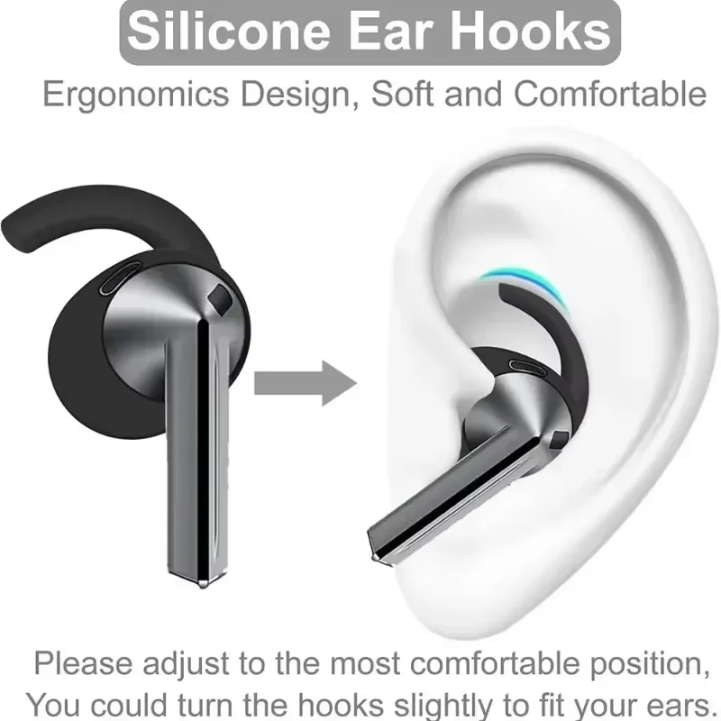 Silicone Ear Tips Enhanced Grip
