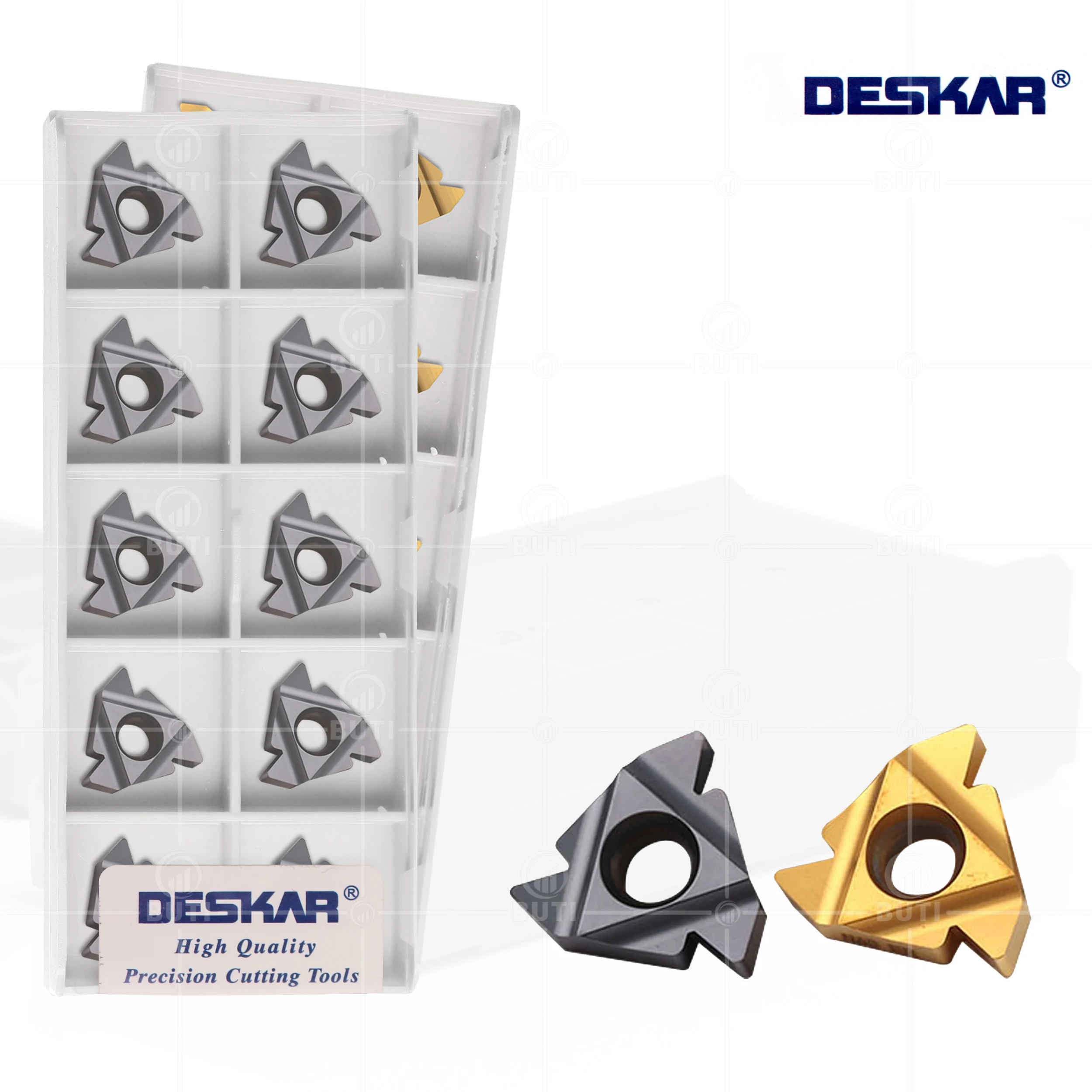 

DESKAR 100% Original 22ER 22IR N55 N60 LDA LDC CNC Lathes Threading Turning Tools Carbide Inserts For Steel And Stainless Steel