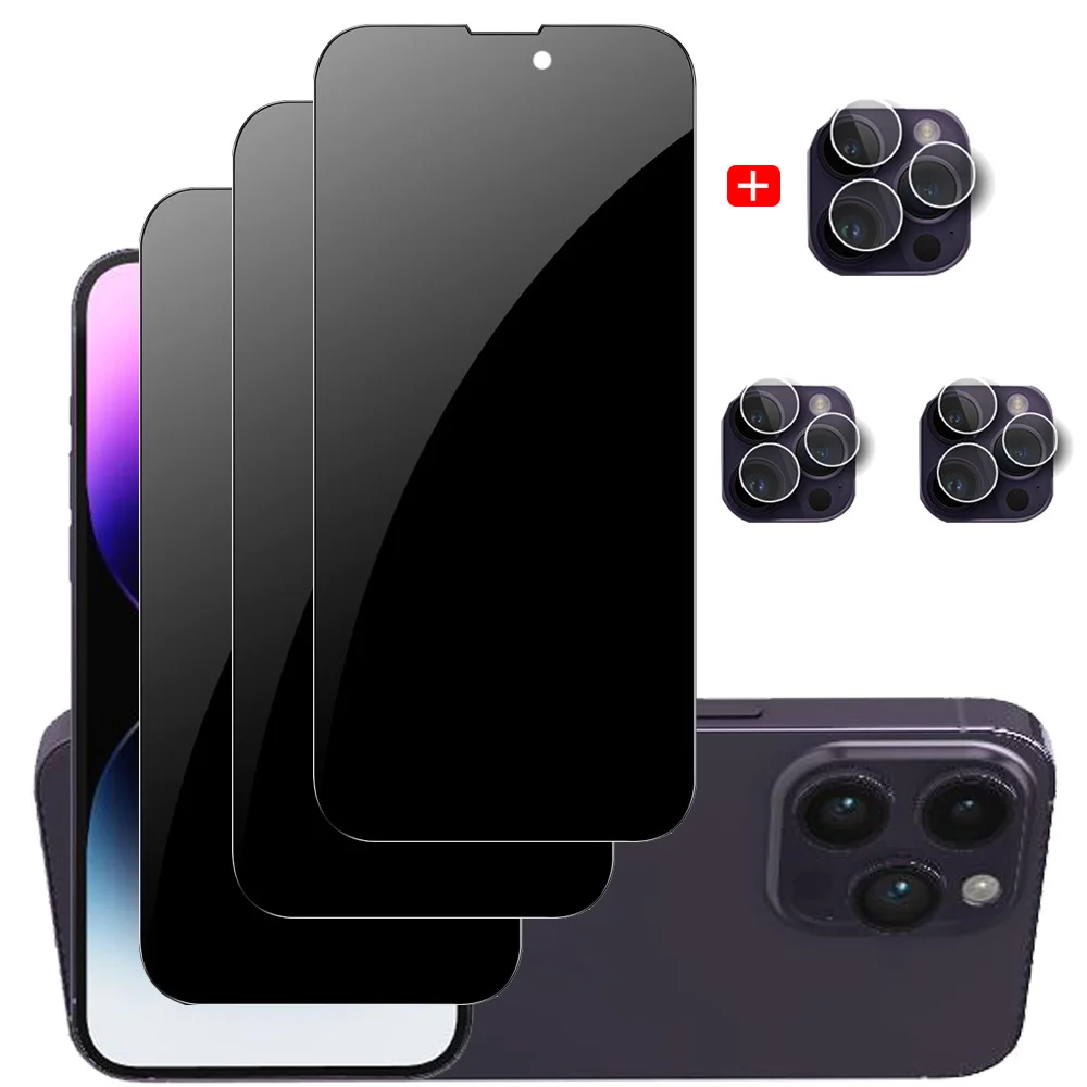 Handy Displayschutzfolie Für Apple IPHONE 16 15 14 13 12 Pro Max Privatsphäre Hartglas Glas IPhone 14 Pro Max