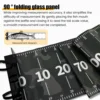 Fish Ruler Durable PVC Foldable Waterpro Of Measuring Tape Width 10cm-3.94in Essential Outdoor Fishing 6