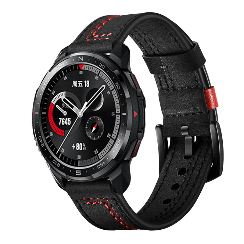 Premium Leather Watchband Strap for Smartwatches - Quick Replaceable Bracelet