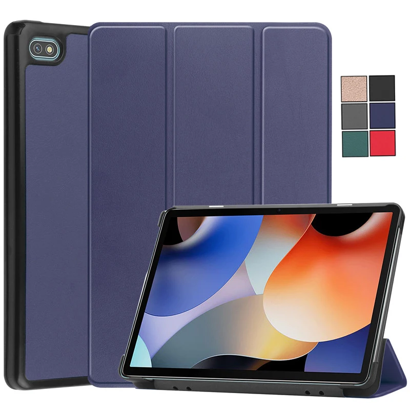 

Case for Blackview Oscal Pad 10 Pad10 10.1 inch Folding Stand Hard PC Back Smart Cover for Blackview Oscal Pad 10 Tablet Case