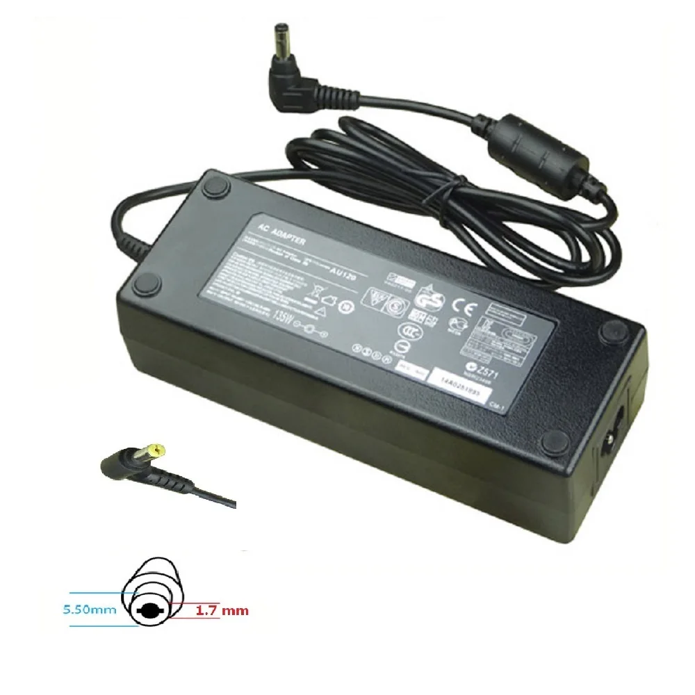 Caricabatterie Adattatore Di Alimentazione Ca 19.5V 9.23A 180W Per Acer Predator Helios 300 G3-571-73H3 G3-572-763V Gaming Laptop Pc Adp-180Mb Charge