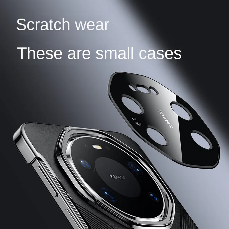 Luxury Leather Texture Electroplated Frame Case - Ultimate Slim Design