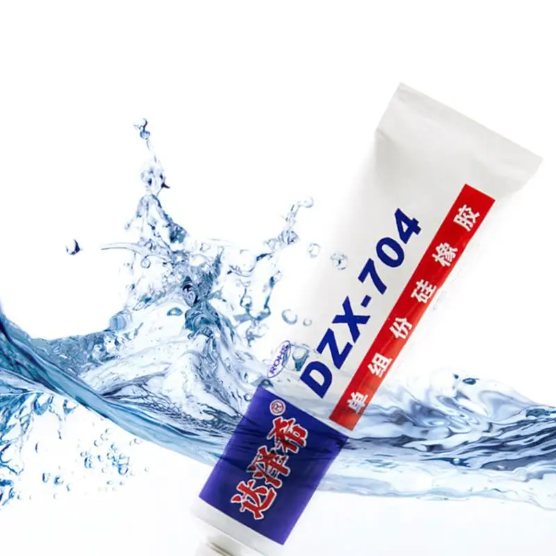 45-100g 704 Fixed High Temperature Resistant Silicone Rubber Insulated Sealing Glue Waterproof Silicone Thermal Conductive silicone glue silicone sealant sealant glue anti leak sealant electrical sealant