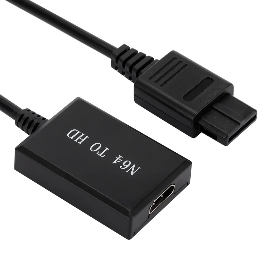 WvvMvv-Convertisseur vidéo compatible N64 vers HDMI, câble de liaison haute définition pour Nintendo N64, SNES Plug and Play, adaptateur HD 1080P