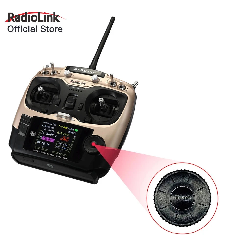 Radiolink AT9/AT9S Pro Encodeur Cadran Original Remplacement Menu