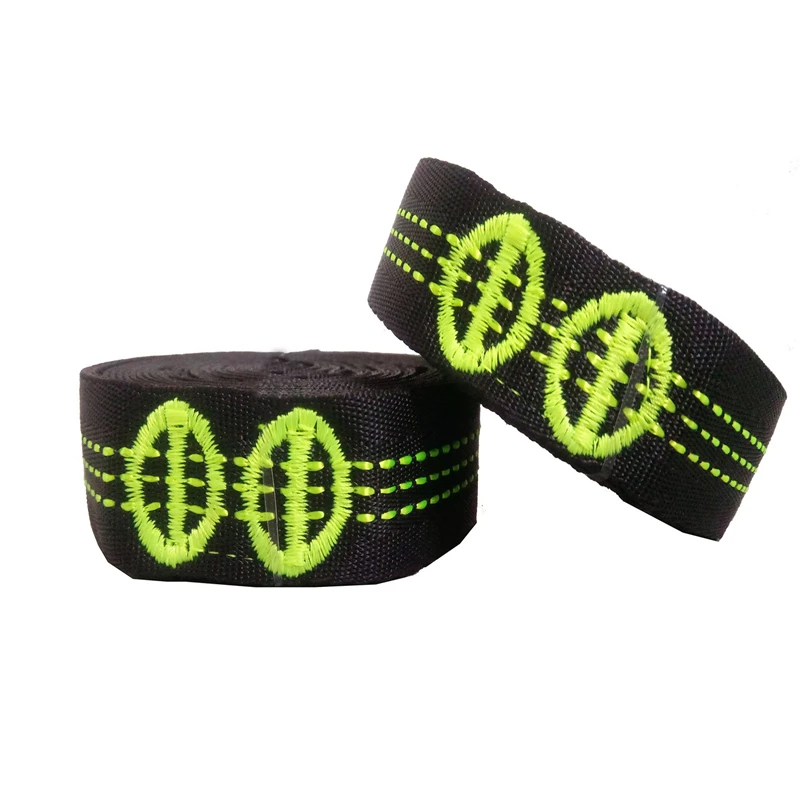 2Pcs Super Strong Hammock Strap Special Reinforced Polyester Multi Ring Hammocks Strap Portable Outdoor Camping Travel Tree Rope