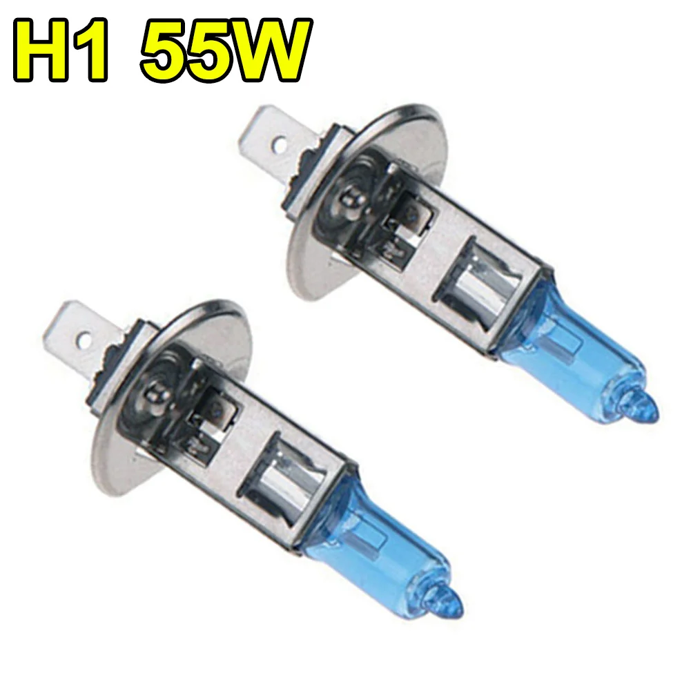 Dual Pack Ultra-Bright Xenon Halogen LED Car Headlight Bulbs – White 6000K 100W