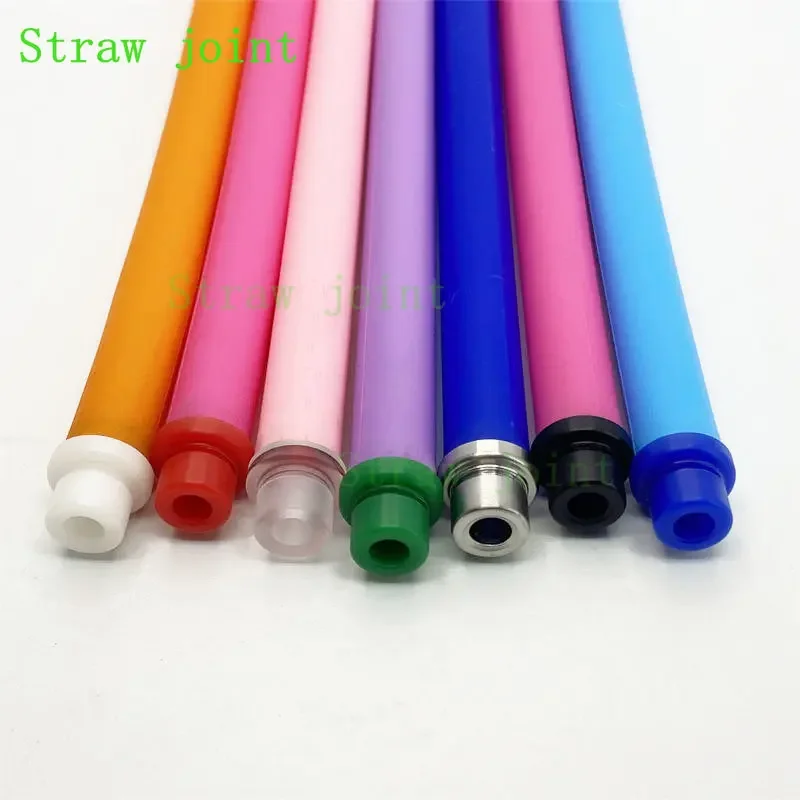 510 Stainless Steel POM Medium Shaped Dripper Straw Joint 1PCS