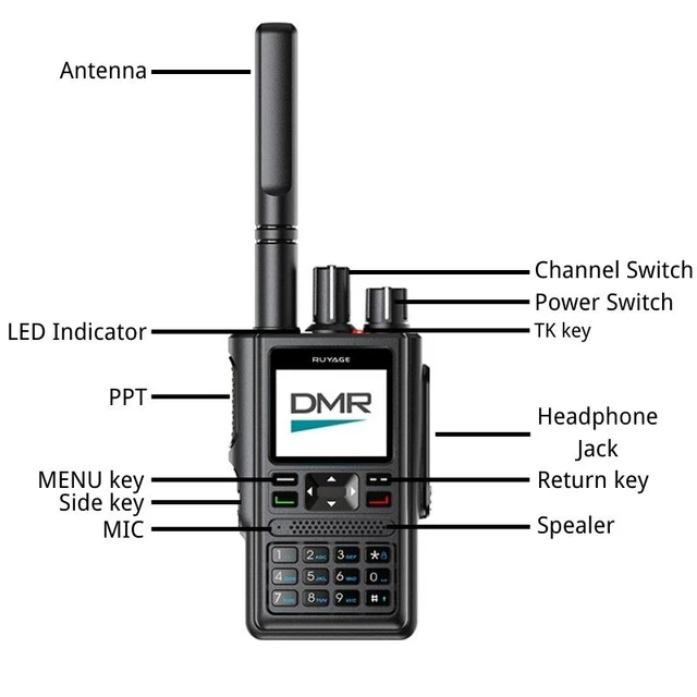 Long Range Walkie Talkie Radio, Walkie Talkie Ruyage