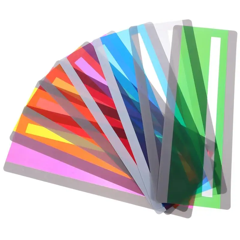 

8pcs Colored Overlays Bookmark Students Highlight Strips Colorful Reading Overlays Students Read Strips Reading Bookmarks