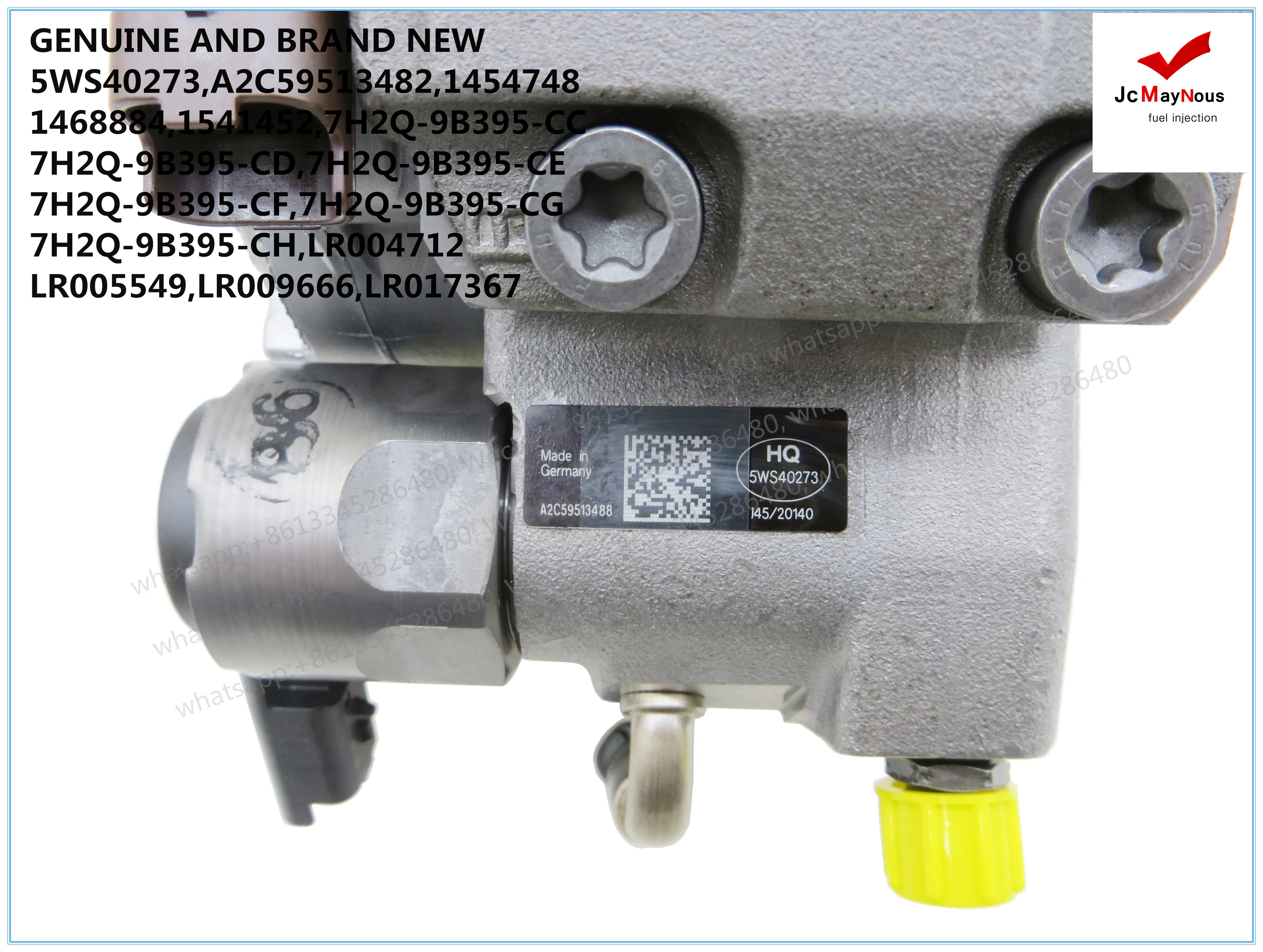 GENUINE AND BRAND NEW COMMON RAIL FUEL INJECTION PUMP 5WS40273 
