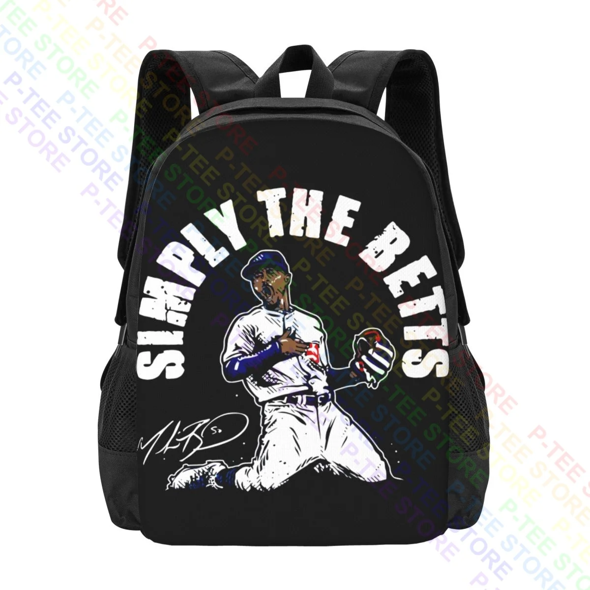 Mookie Betts Simply The Betts Signaturezaino Stampa Artistica Di Grande Capacità