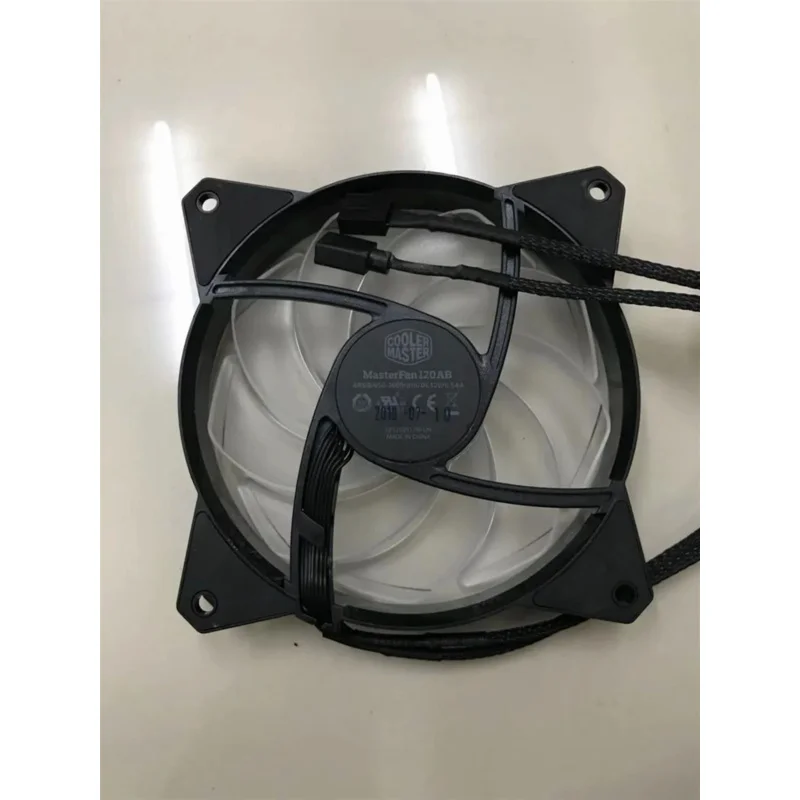 

FOR Cooler Master Fan 120 AB ARGB/650-2000RPM 12V 0.54A 12CM 12025 CPU Cooling Fan speed regulating fan for chassis 120ab ARGB