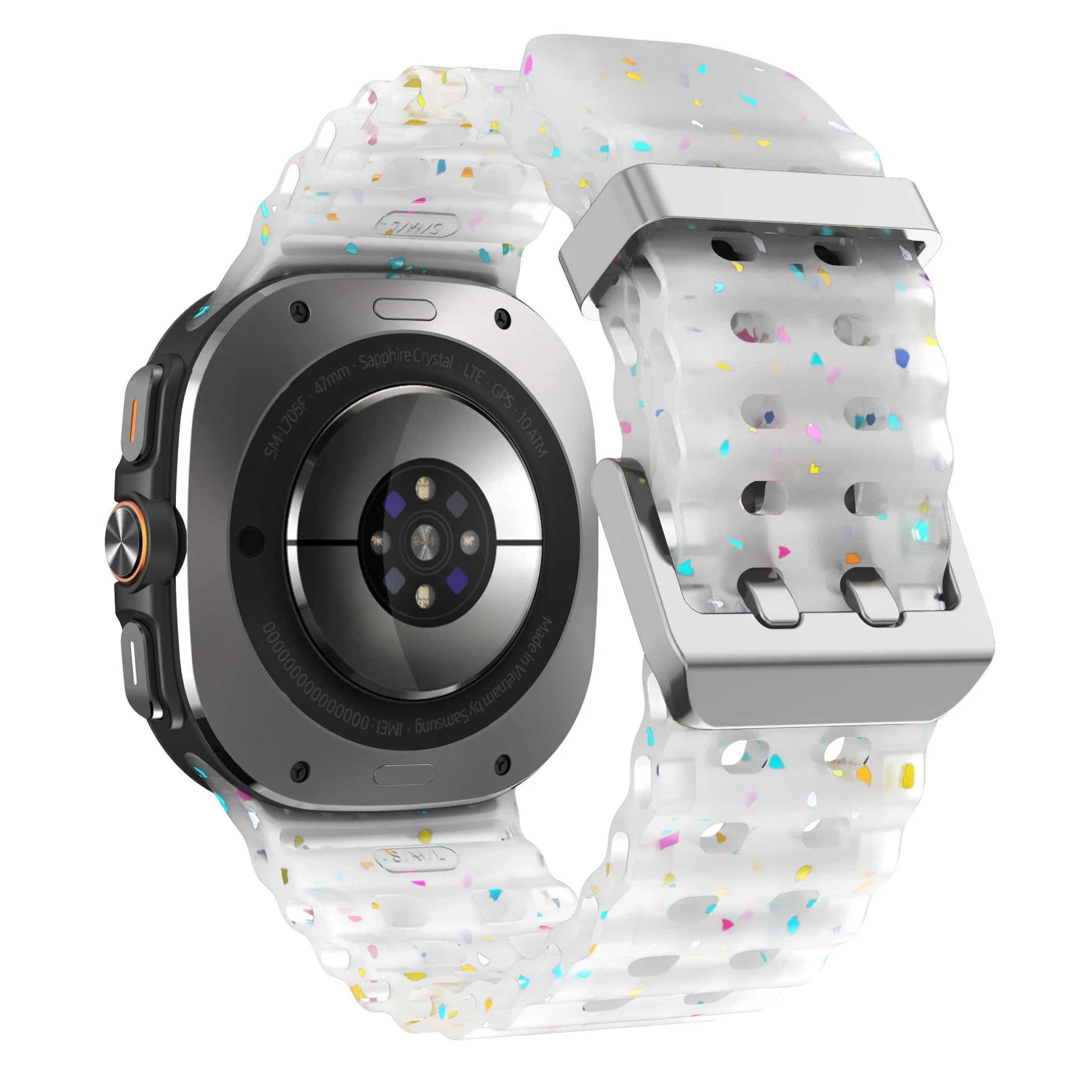 Silicone Sport Strap for Smartwatch - Durable and Comfortable Bracelet Accessory