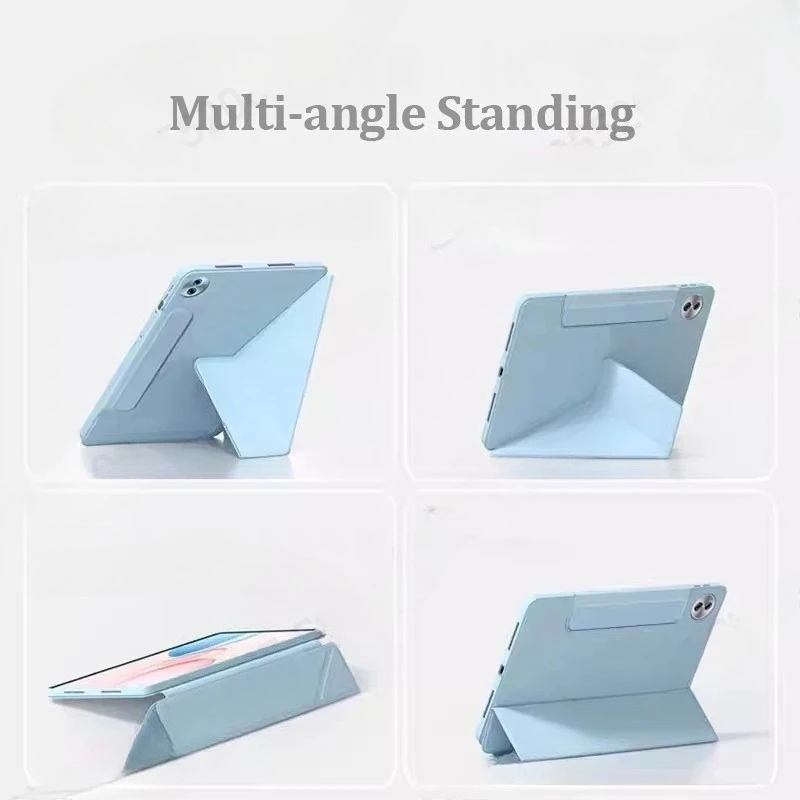 Premium Magnetic PU Leather Fold Stand Cover