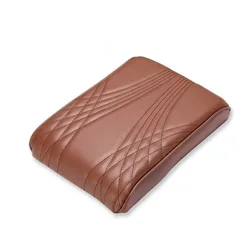 Auto Interior Armrest Heightening Cushion Pad (Brown)