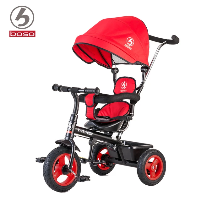 Triciclo Motoca Infantil Passeio Azul com Empurrador e Cobertura BW003-A  IMPORTWAY - AliExpress