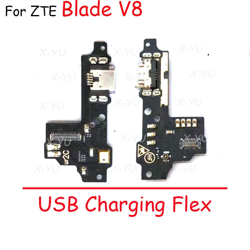 

Original For ZTE Blade Z978 V8Q V8 Mini Pro USB Charging Port Dock Connector Flex Cable Repair Parts