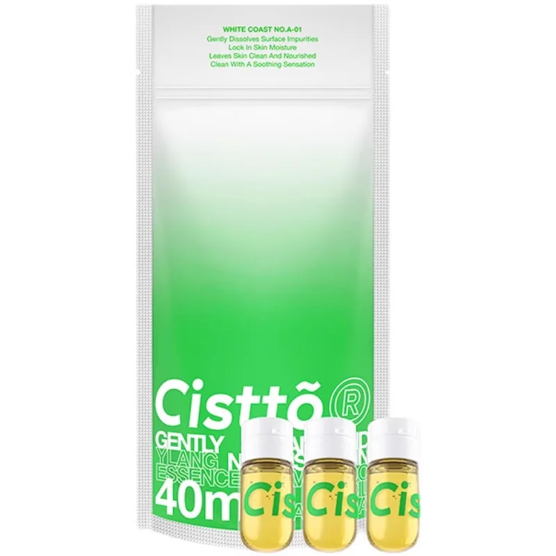 Cistto Makeup Remover Oil Ampoule Disposable Portable Deep Cleansing Gentle Makeup Remover For Face Eyes Lips Rare Beauty 5