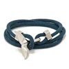 Simple new Milan Line Ocean Wind Whale Tail Bracelet Personality everything with the Year of your life couple woven red bracelet 5
