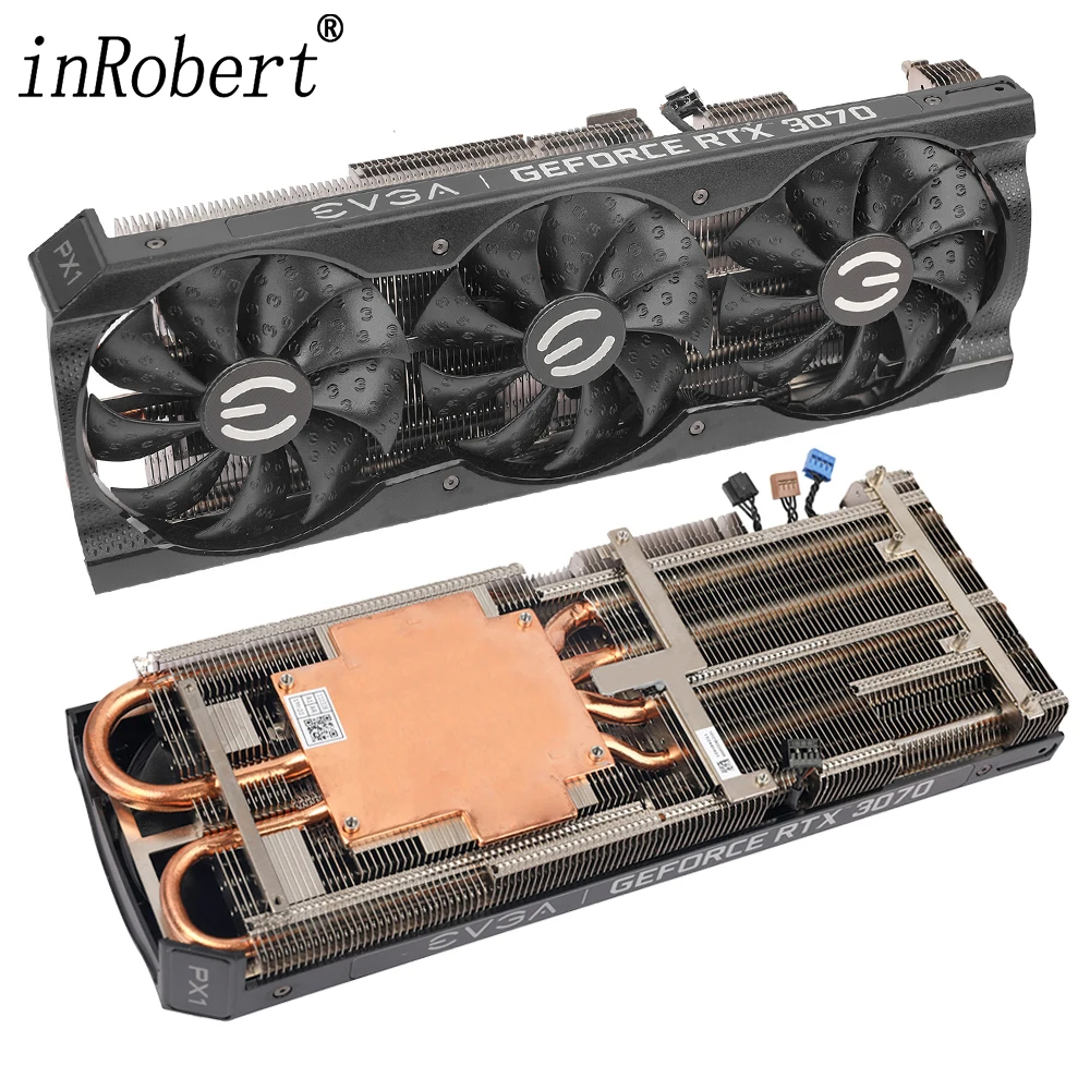 Dissipatore Di Calore Del Dispositivo Di Raffreddamento Della Cpu Per Evga Geforce Rtx 3060Ti 3070 3080 3080Ti 3090 Xc3 Radiatore Della Scheda Grafica