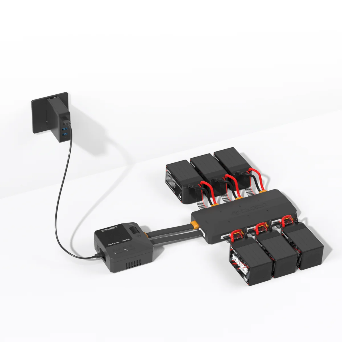 Зарядное устройство iFlight Dock 6 140 Вт 2-6S с поддержкой LiPo / Зарядное устройство Dock 6CH для FPV thumbnail 6
