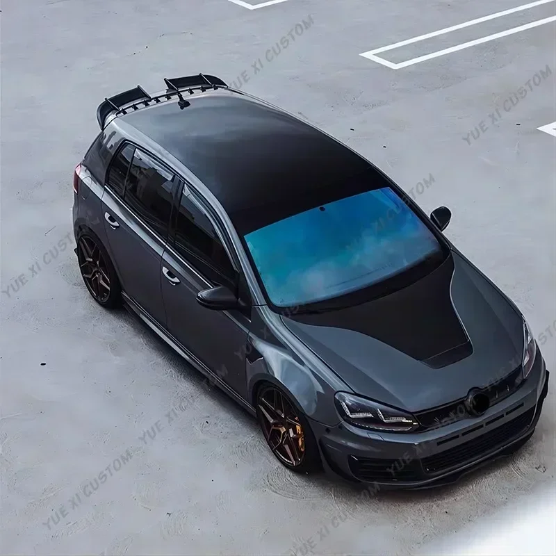 Per Vw Golf Mk6 Gti Golf 6 Golf 6 R20 Auto Spoiler Posteriore Ali Stile Ak Tronco Posteriore Tetto Spoiler Splitter Body Kit 2008-2012