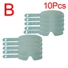 10Pcs/Lot Disposable Tearable Films for Motocross Goggles Motorcycle Sunglasses Glasses MTB ATV Mask Windproof Protective Films 3