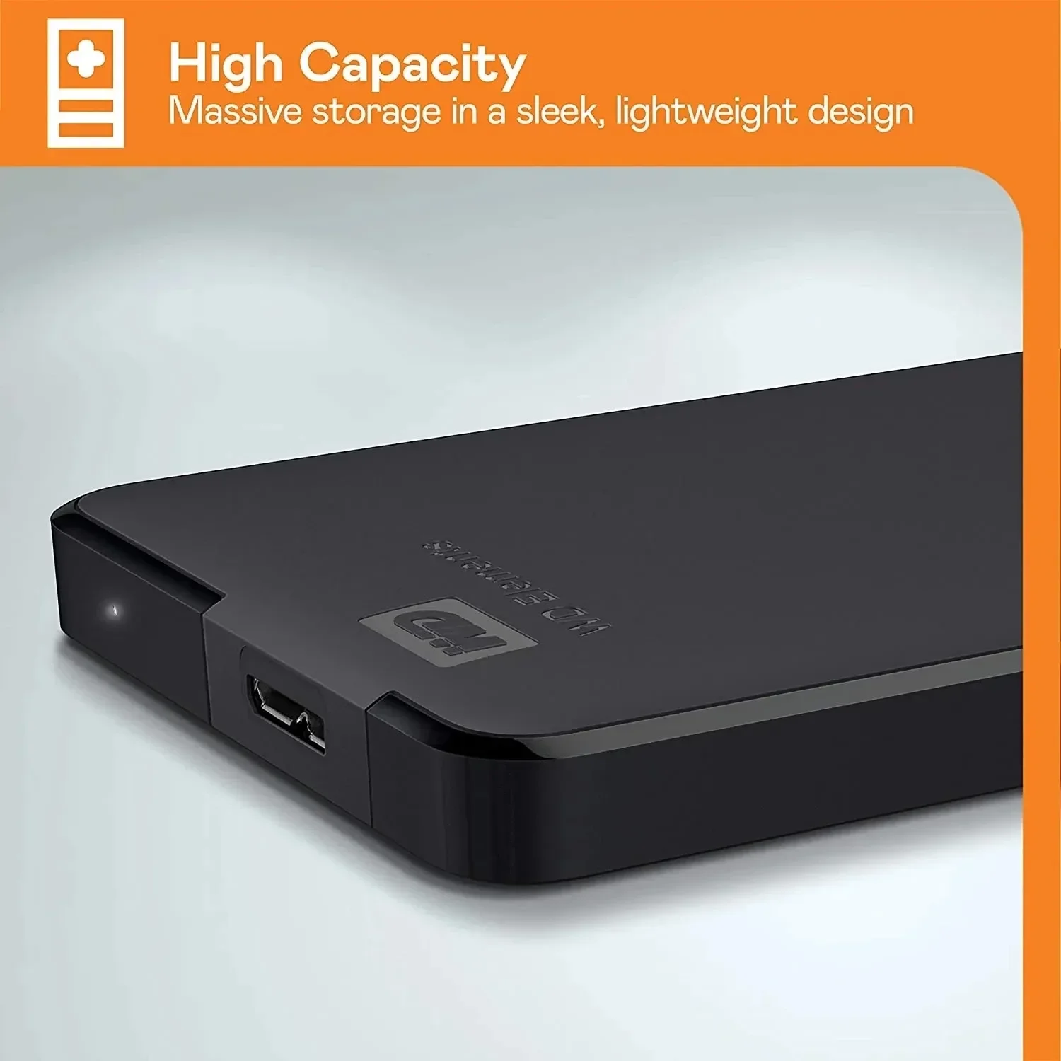 Western Digital Portable External Hard Drive USB 3.0 for Desktop PC Laptop 1TB 2TB 4TB 5TB external hard drive hard drive