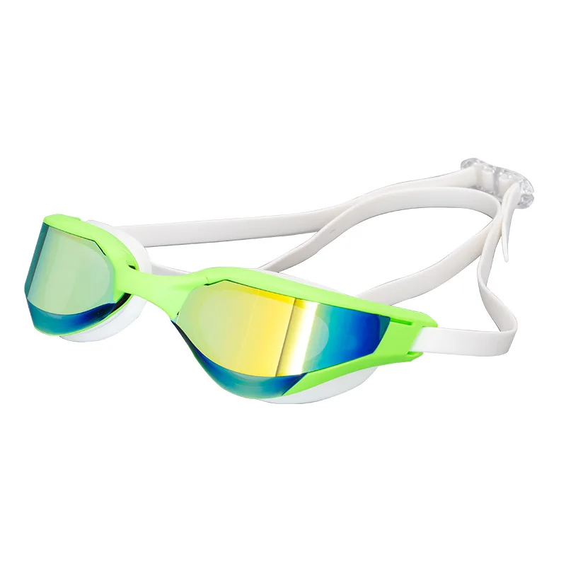 New Electroplated Swimming Glasses Adult Anti-fog Racing Swin Goggles High Quality Border Men and Women's Wholesale 4